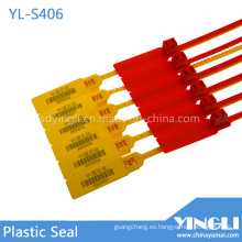 Sellos de plástico de alta resistencia con código de barras impreso (YL-S406)